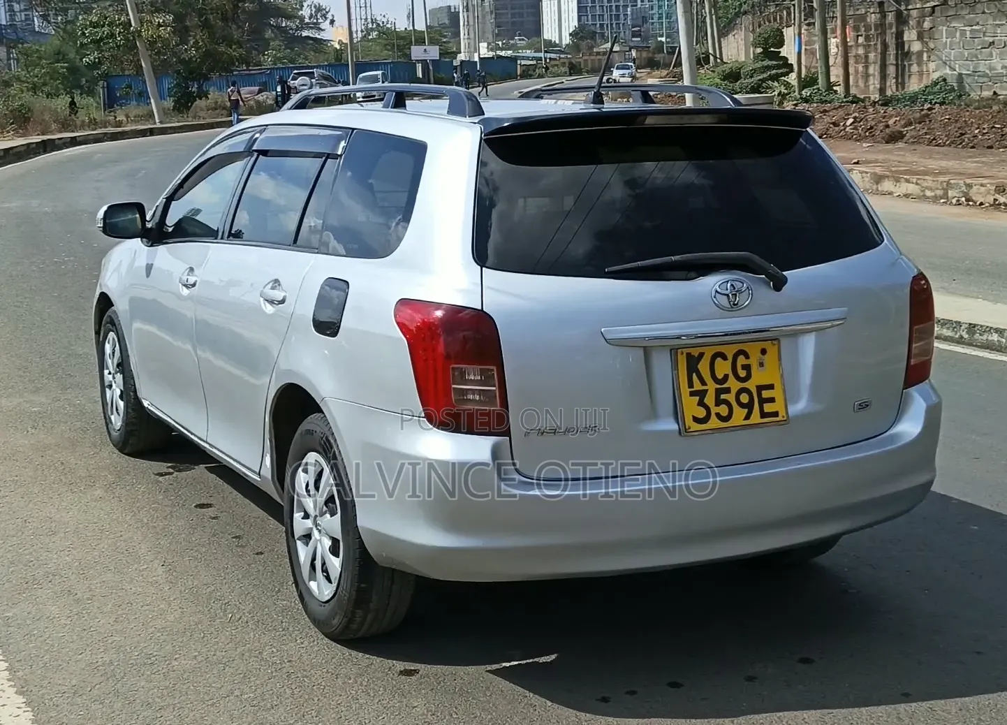 Toyota Corolla Fielder 2008 Silver