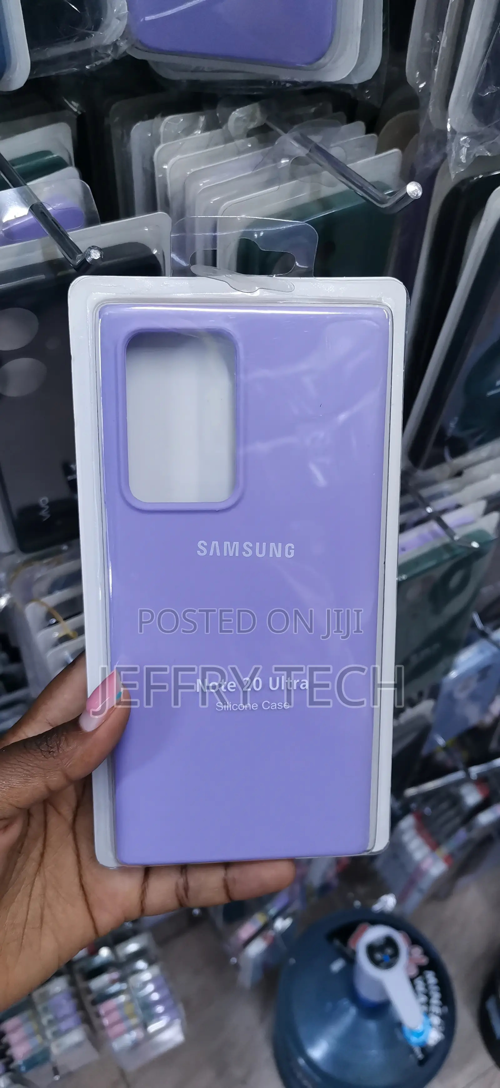 Purple Samsung Galaxy Note 20 Ultra Silicone Case