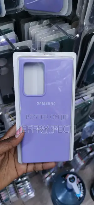 Purple Samsung Galaxy Note 20 Ultra Silicone Case