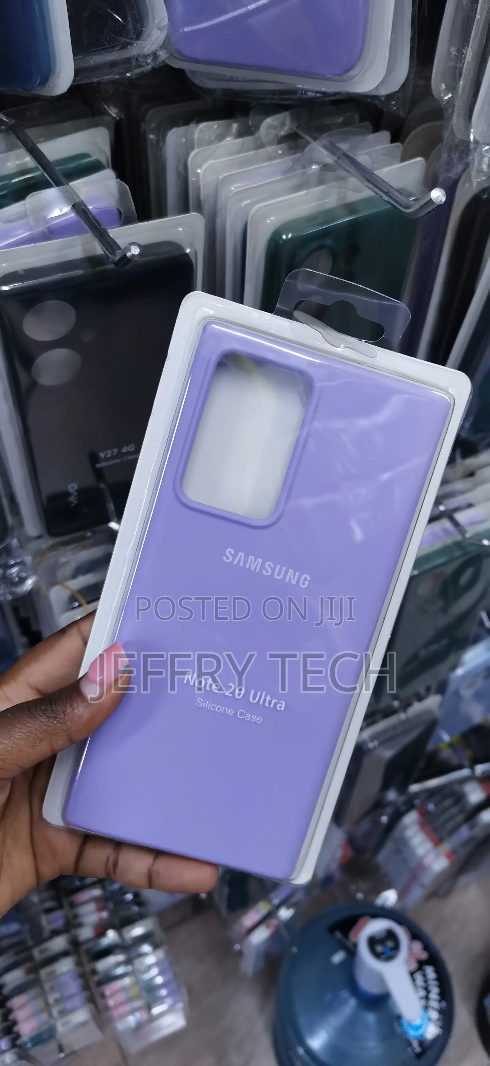 Purple Samsung Galaxy Note 20 Ultra Silicone Case
