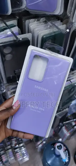 Purple Samsung Galaxy Note 20 Ultra Silicone Case
