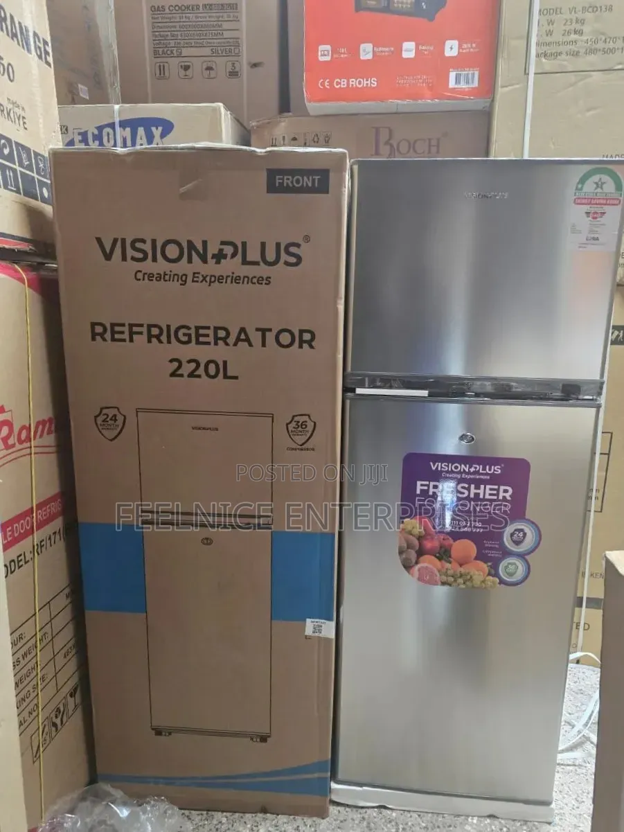 Vision 138 Litres Double Door Refrigerator