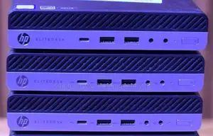Desktop Computer HP EliteDesk 800 G3 8GB Intel Core i7 SSD 256GB
