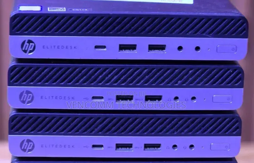 Desktop Computer HP EliteDesk 800 G3 8GB Intel Core i7 SSD 256GB