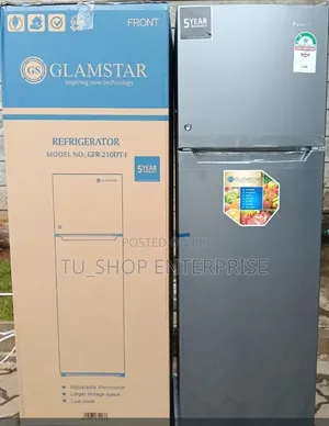 Glamstar GFR-210-DT-I 2 Door (168 Litres )
 at 