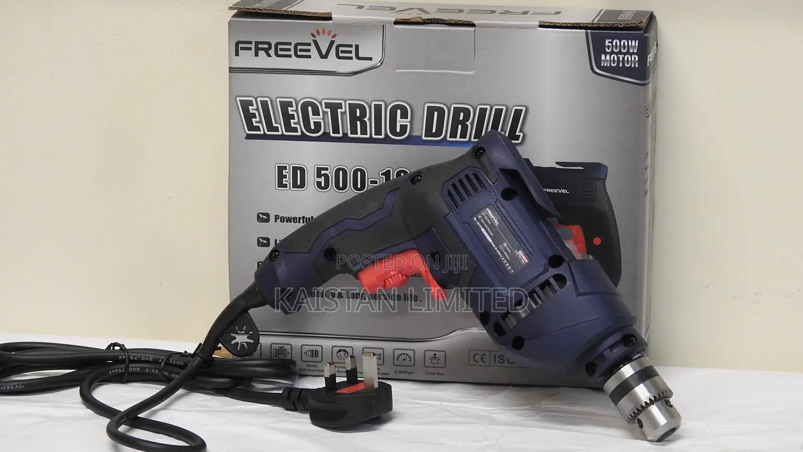 FREEVEL 500W Corded Electric Drill