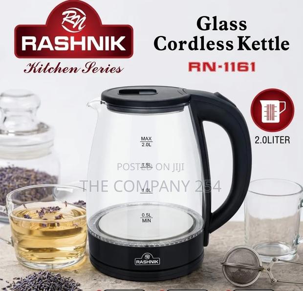 Rashnik Glass Cordless Kettle - thumbnail 2