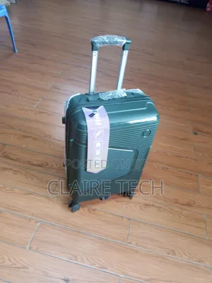 Medium-Sized Rubber Suitcase – Travel in Style