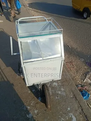 Jua Kali Egg and Smokie Display Trolley