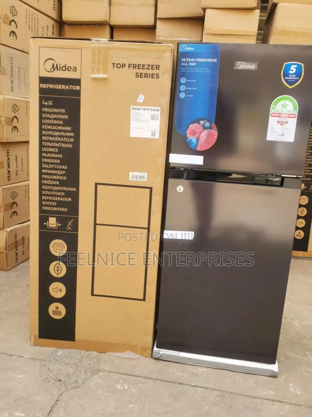 Midea 128 Litres Refrigerator