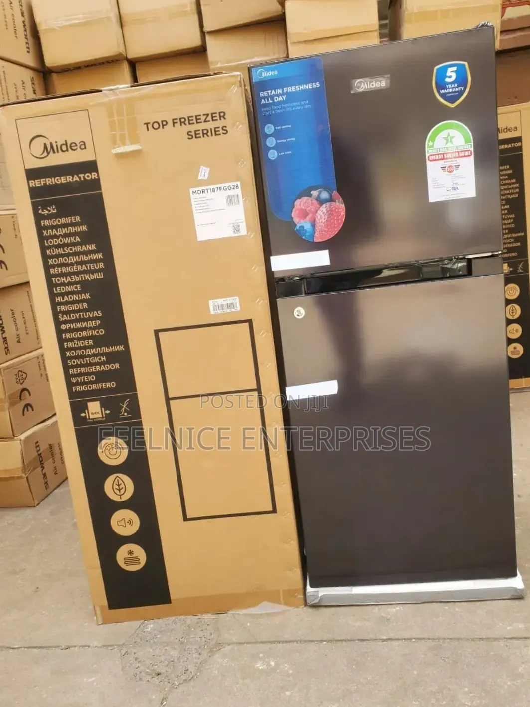 Midea 128 Litres Refrigerator