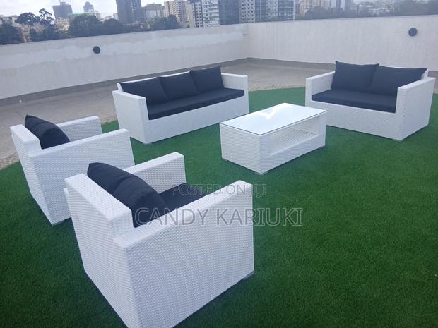 Rooftop Relaxation 7 Seater Sofa Set Plus Table