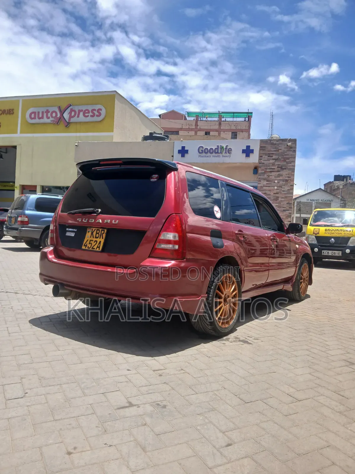 Subaru Forester 2004 Red