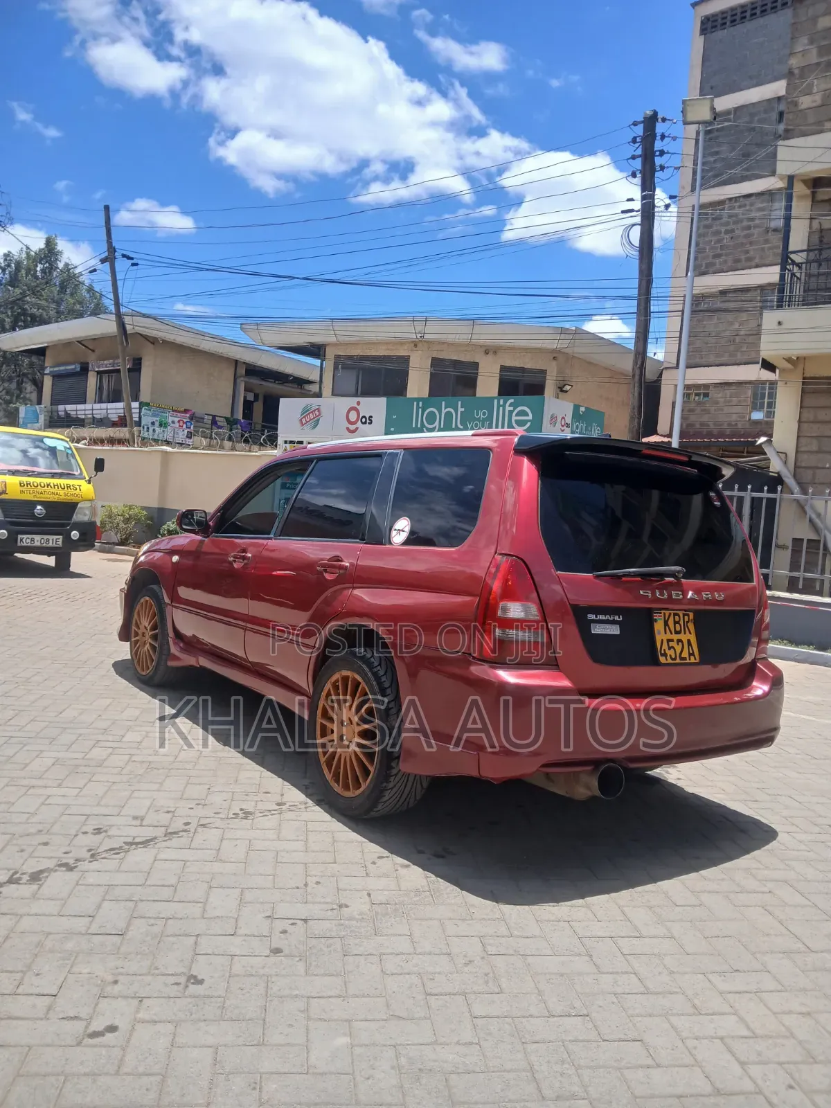 Subaru Forester 2004 Red
