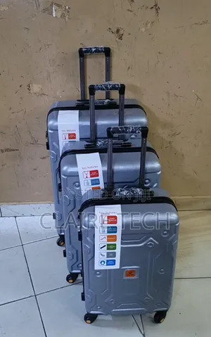 3-in-1 Luxurious Fibre Suitcase, Briefcase & Travel Bag