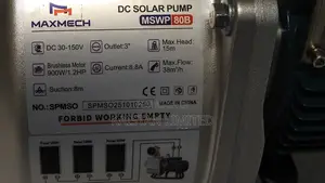 Maxmech 3 Inch Solar Water Pump.