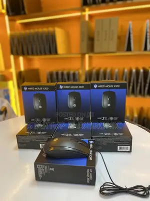 HP Wired Mouse X500