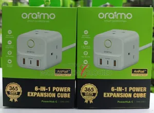Oraimo PowerHub C OWS-U342 6-in-1 Power Expansion Cube