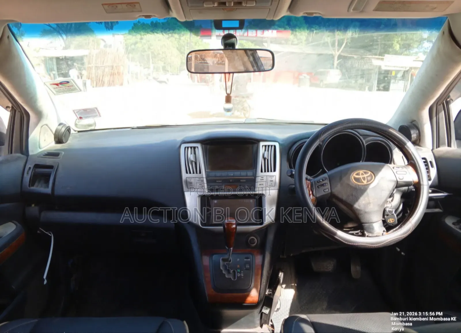 Toyota Harrier 2.4 2007 Black