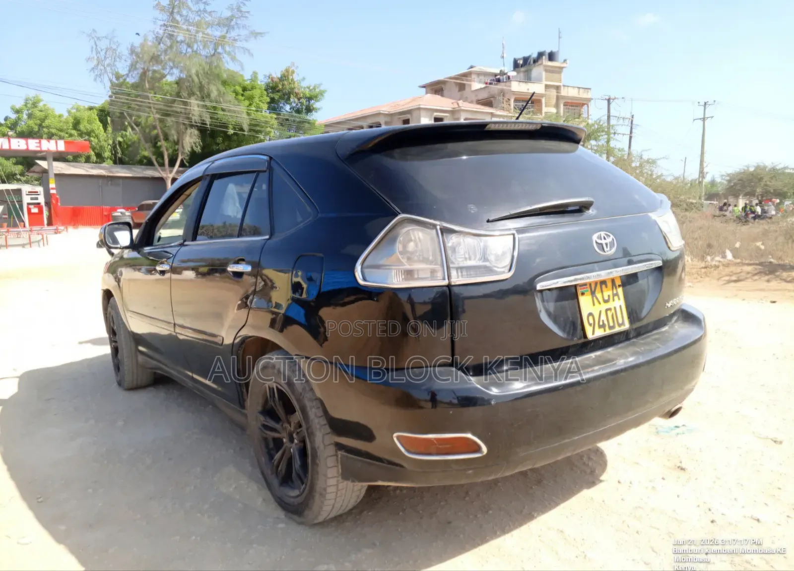 Toyota Harrier 2.4 2007 Black