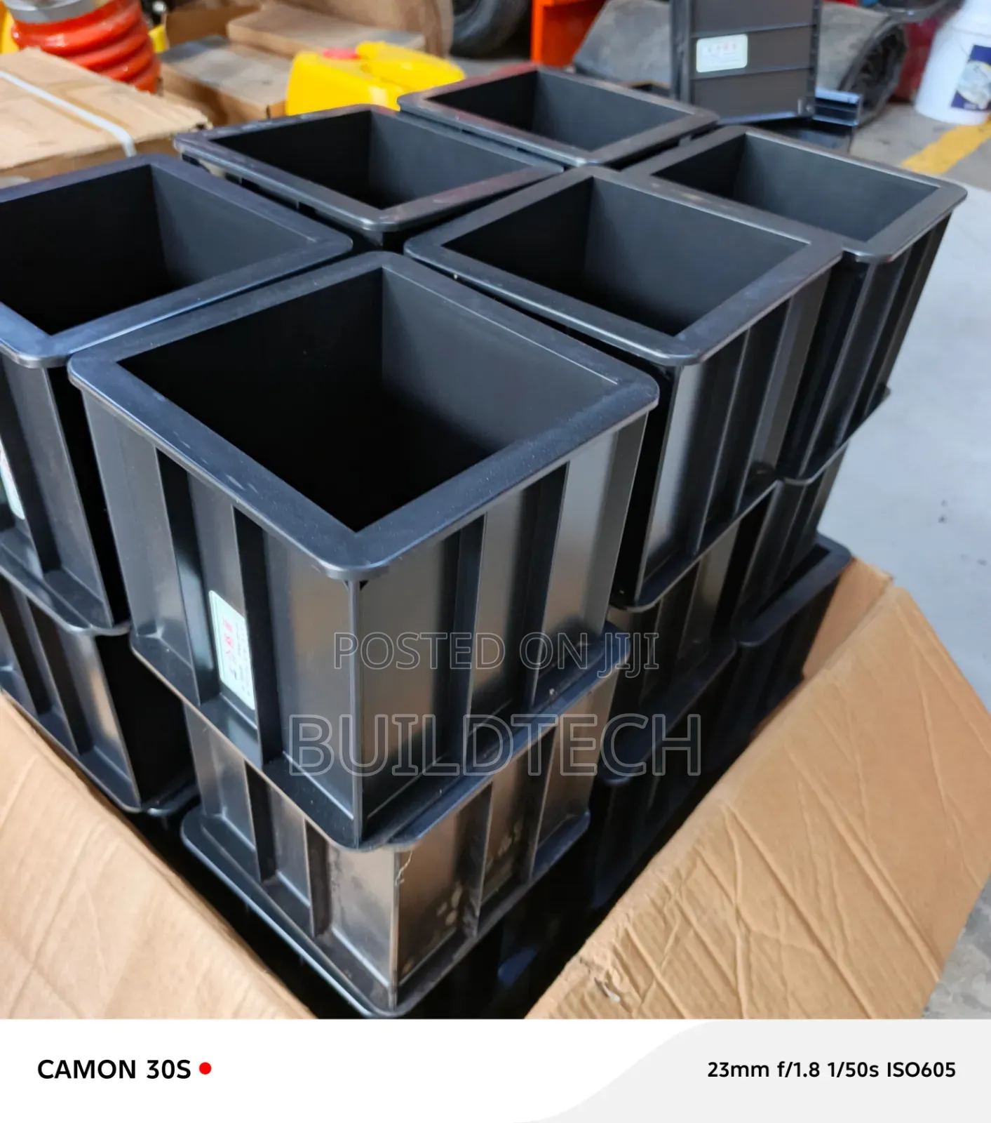 Strong Plastic Cube Moulds for Construction Laboratories