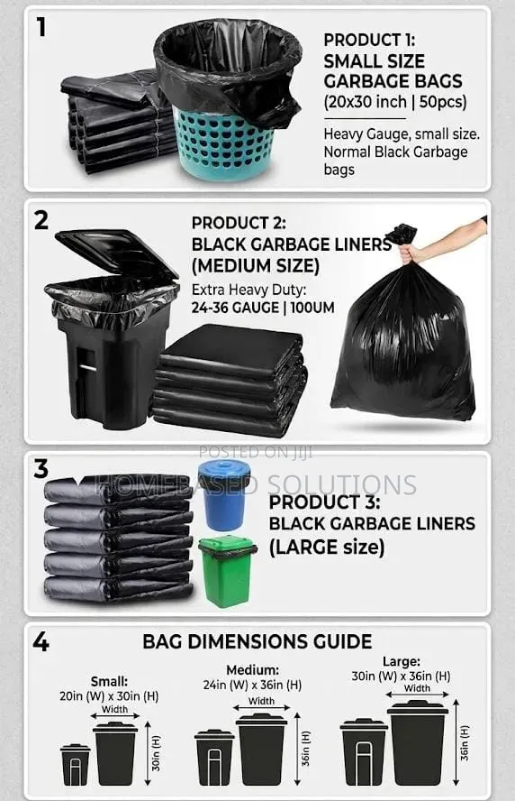 50pcs Large Size 61*91cm Garbage Papers