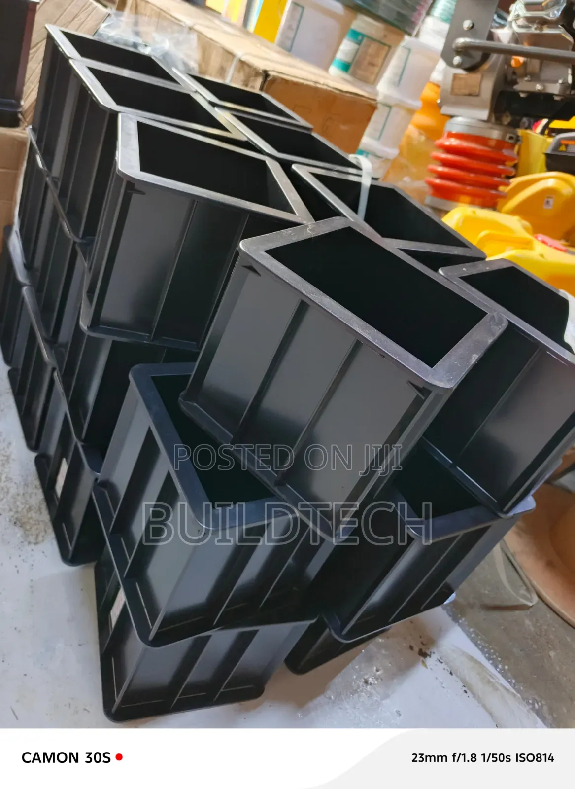 Reusable Plastic Cube Moulds for Concrete Sample Testing