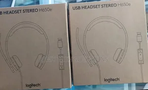Logitech H650e Business Headset With Noise Cancelling Mic