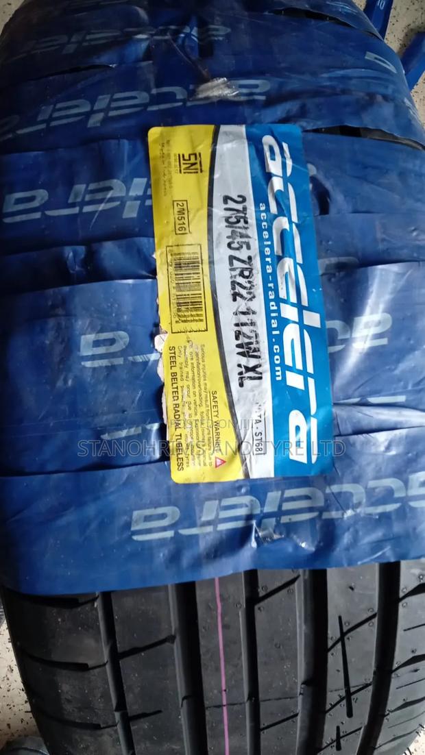 275/45/22 Accelera, Made in Indonesia