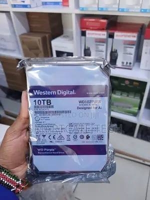 WD Purple 10TB Security Surveillance HDD for Business and Home CCTV