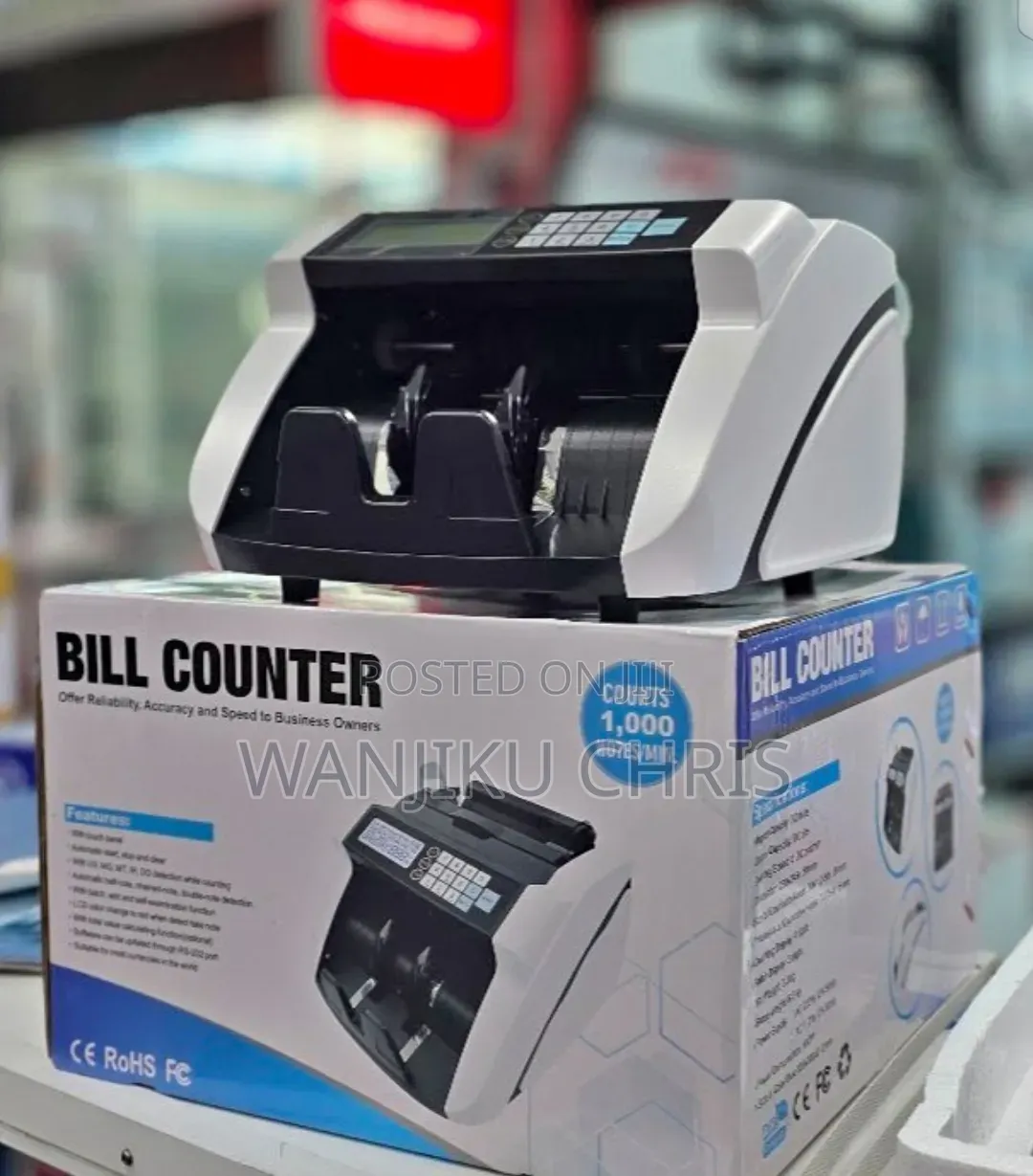 Bill Counter Machine/Commercial Bill Counter Machine