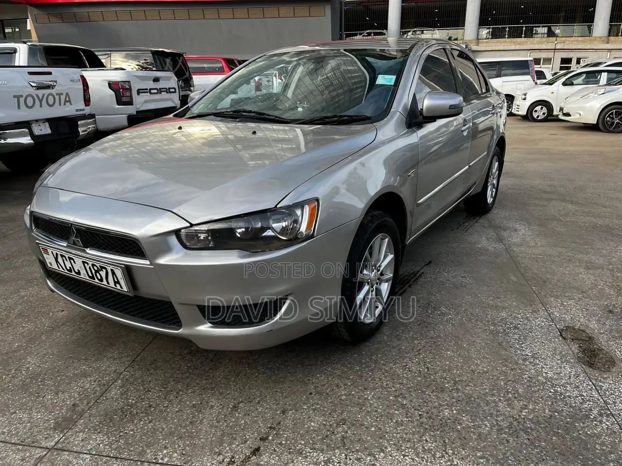 Mitsubishi Lancer 2014 Silver
