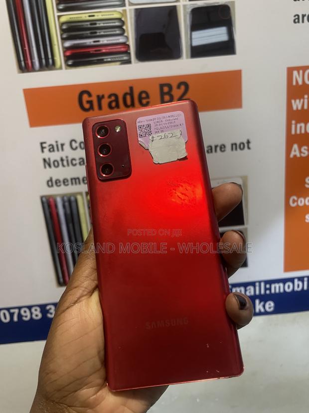 Samsung Galaxy Note 20 5G 128 GB Red - thumbnail 3