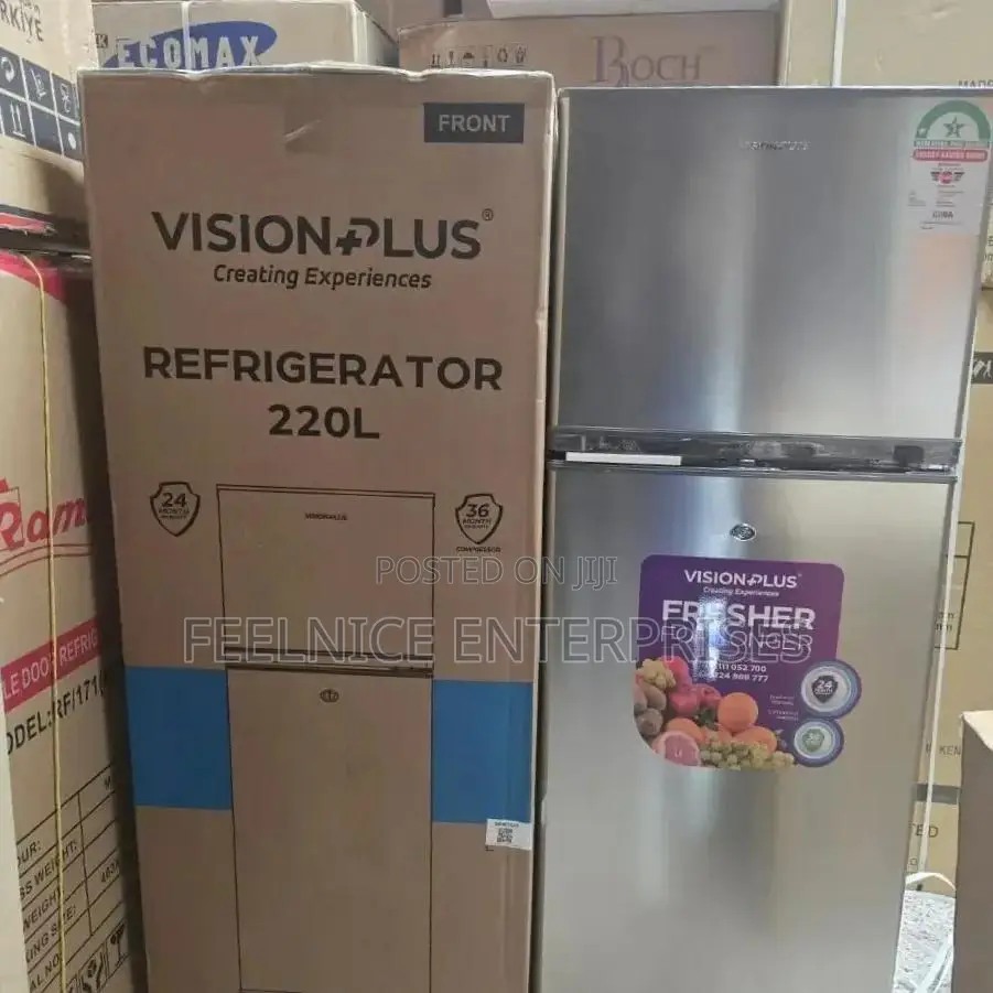 Vision 138 Litres Double Door Refrigerator