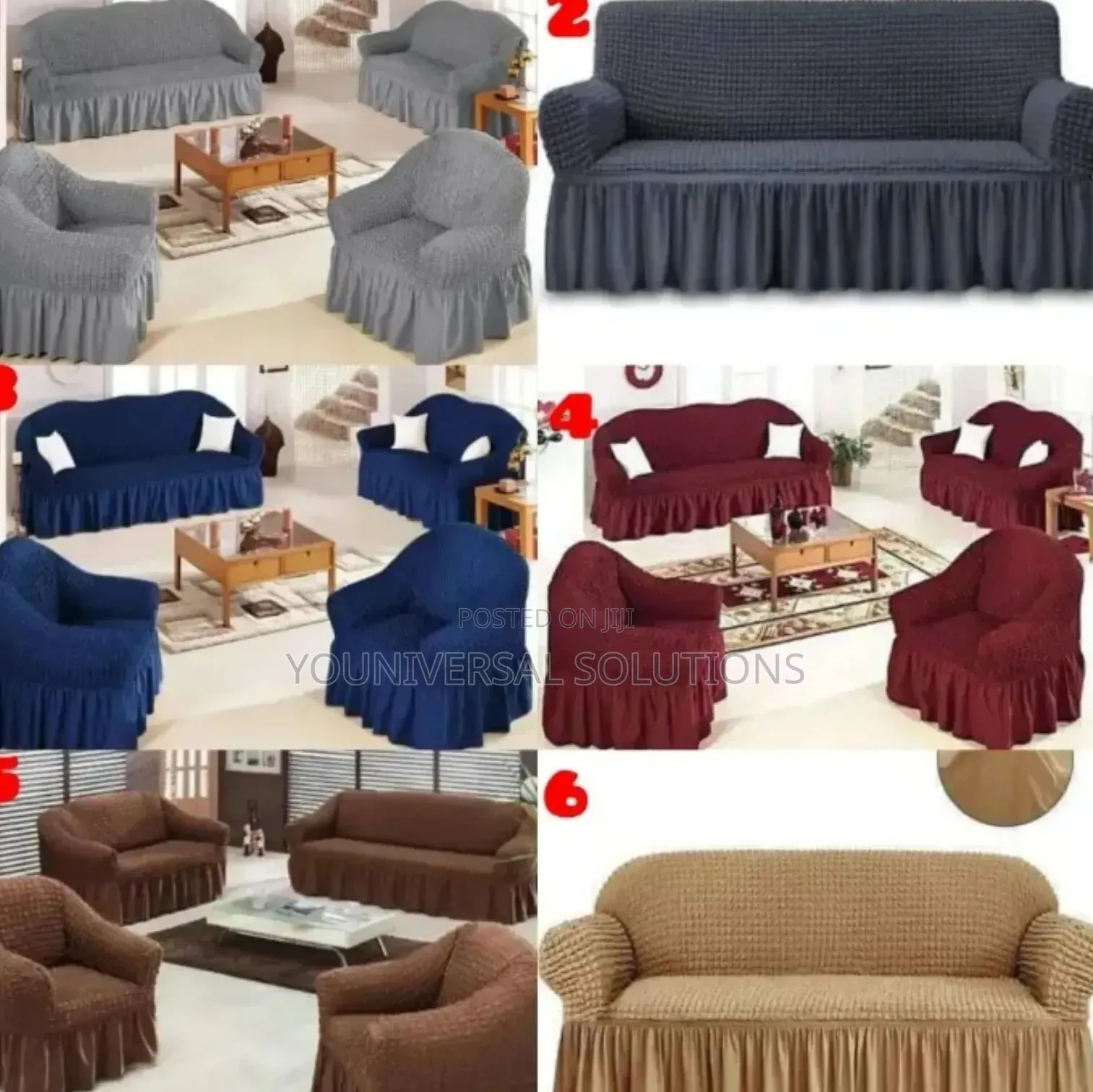 Loose/ Seat Covers* *7 Seaters