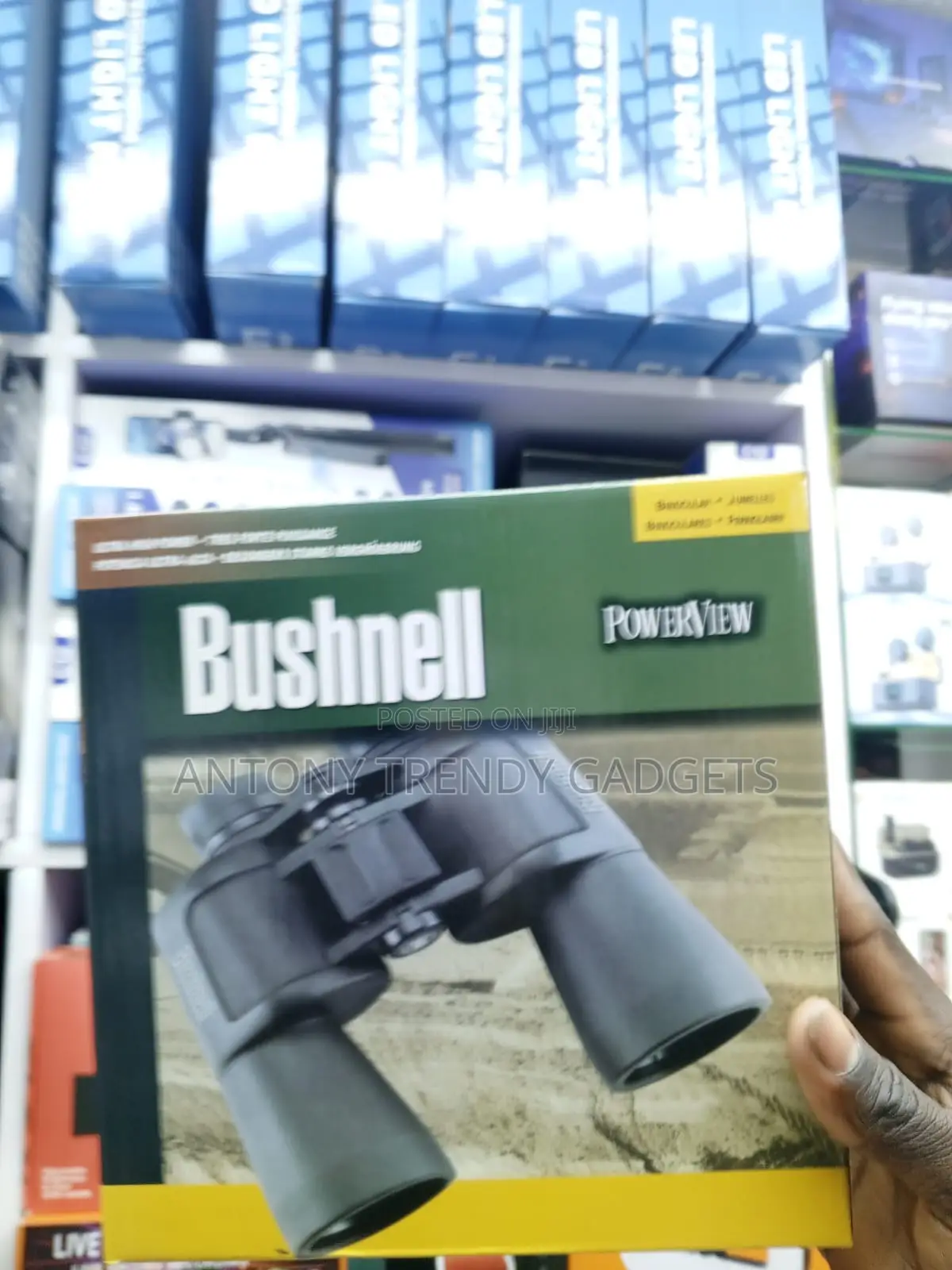 Bushnell PowerView Outdoor Binoculars With Central Focus Wheel