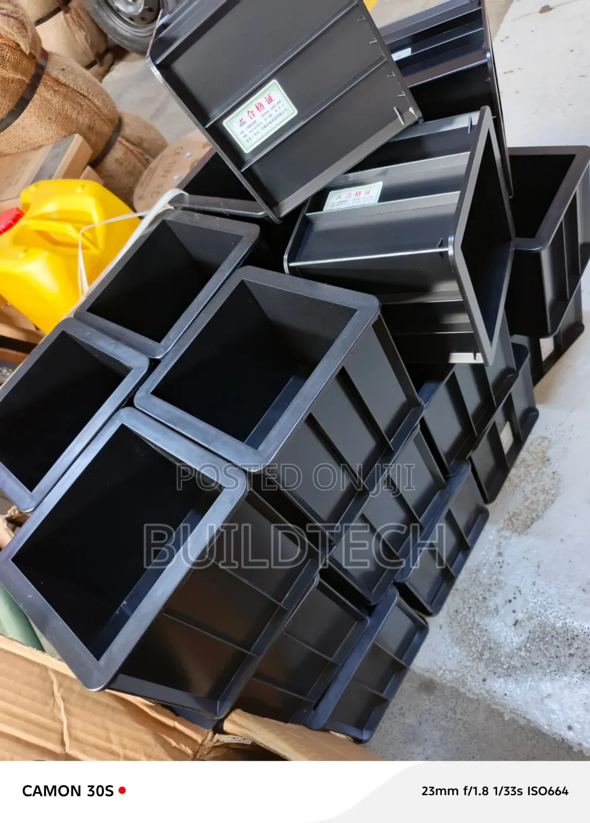 Quality Plastic Cube Moulds for Construction Laboratories