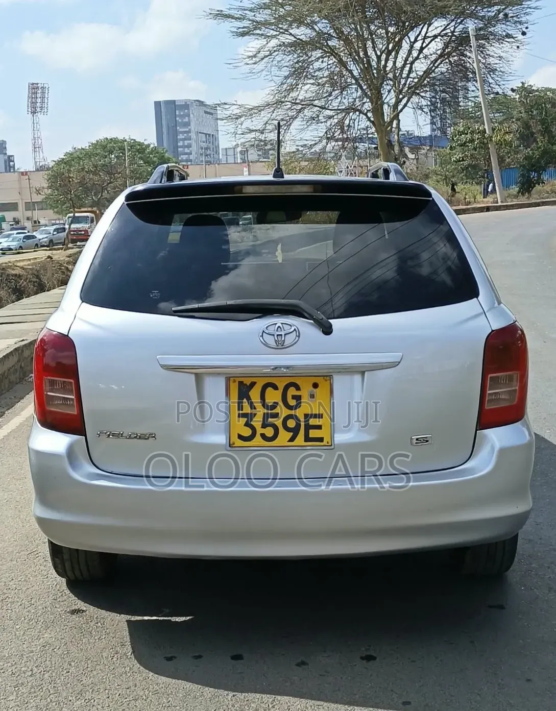 Toyota Corolla Fielder 2008 Silver