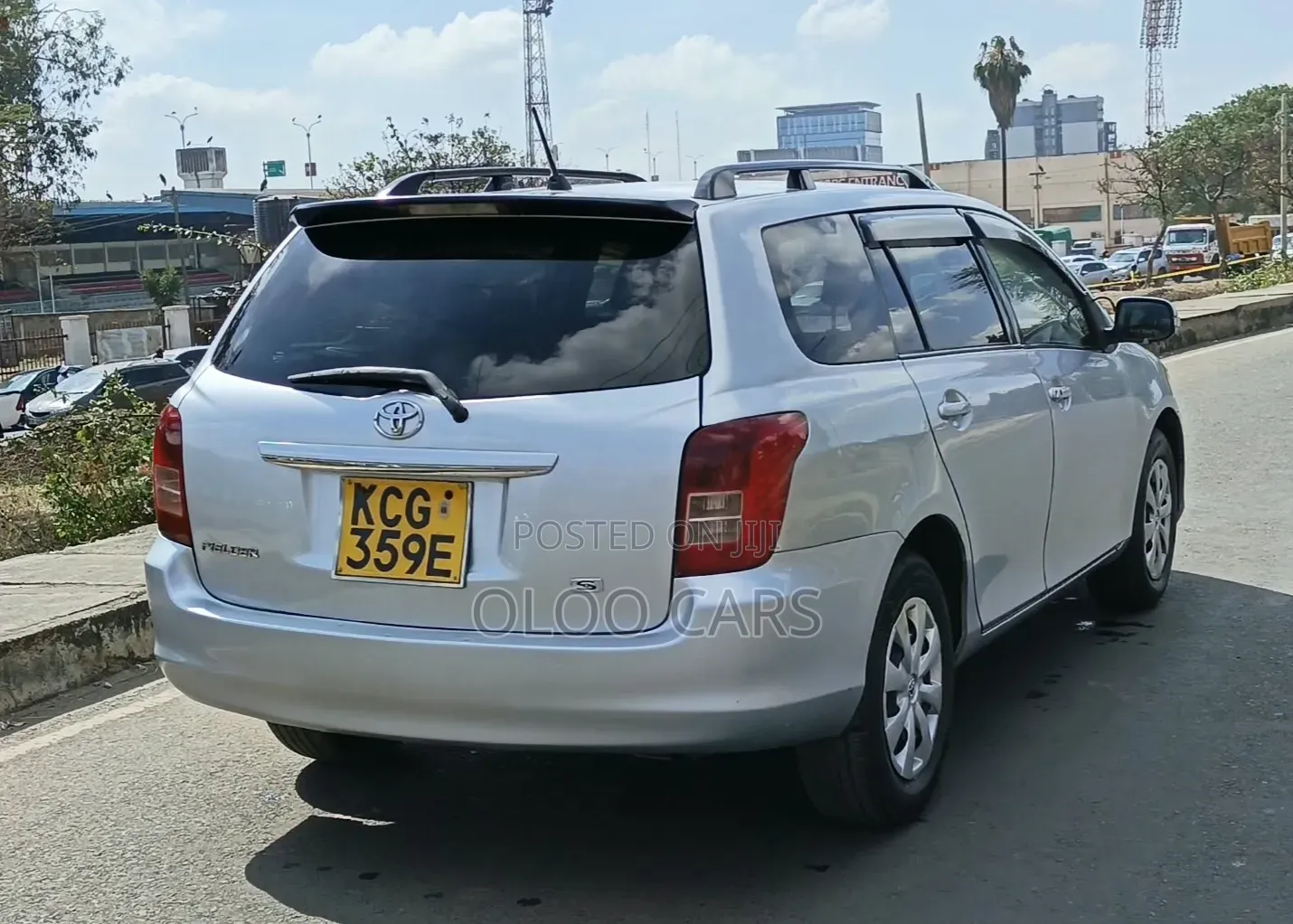 Toyota Corolla Fielder 2008 Silver