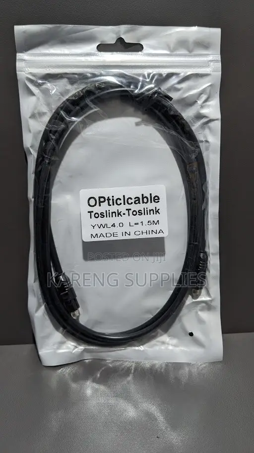 Toslink Digital Optical Audio Cable