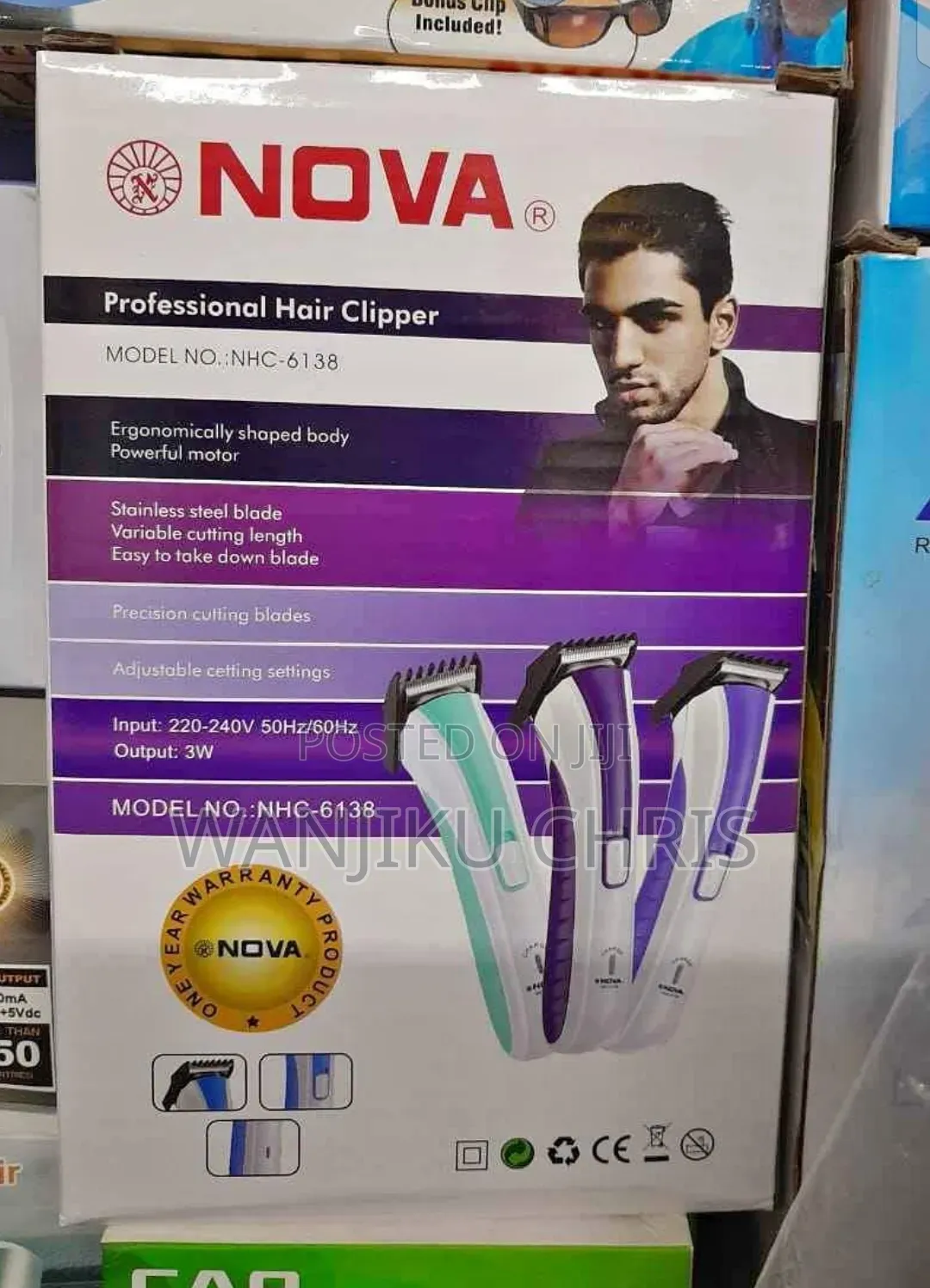 Nova Hair Shaving Machine/Personal Shaver