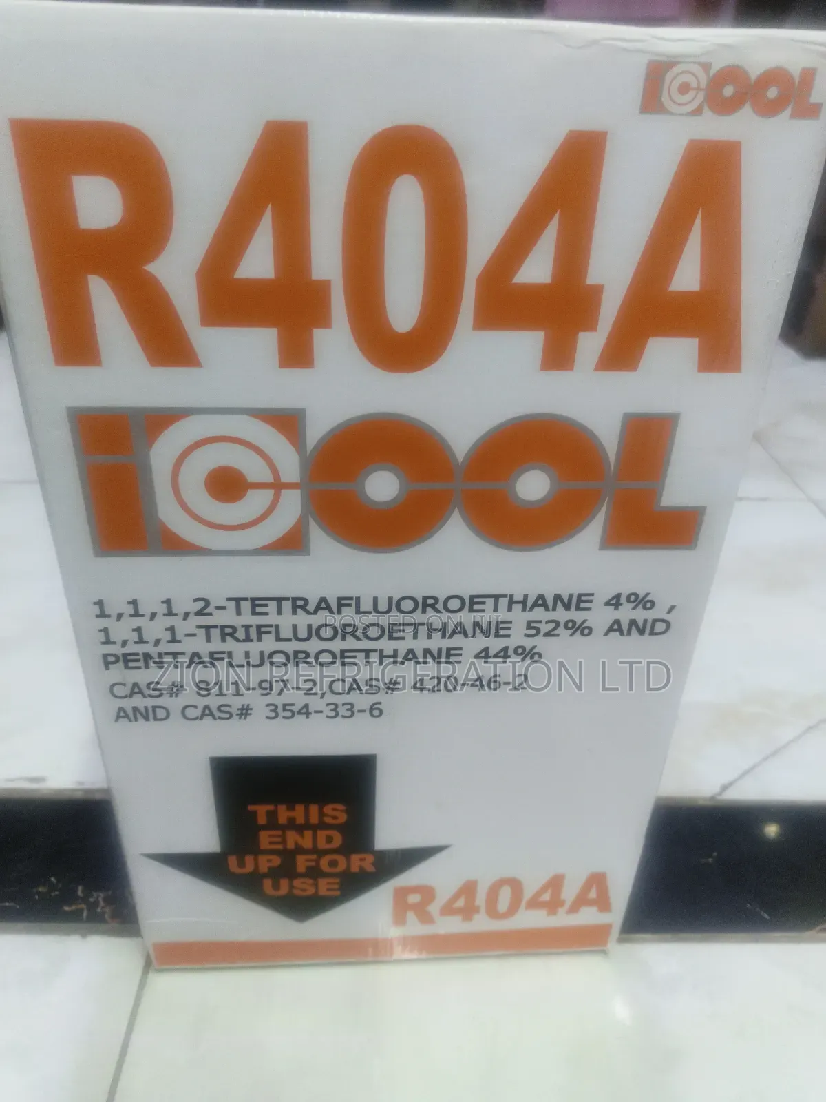 R404A Icool Refrigerant Gas