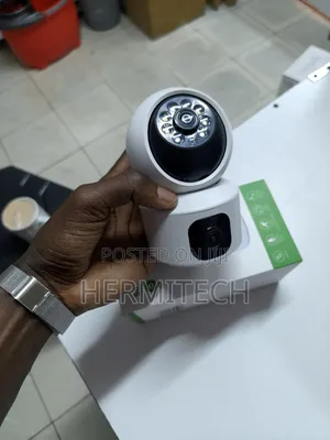 Dual Lens Baby Monitor CCTV With Motion Detection Alerts