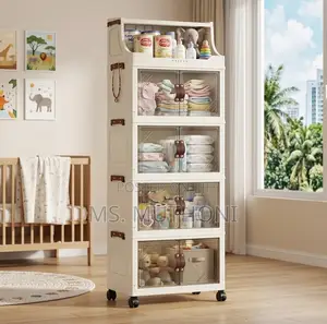Instant 5-Tier Foldable Utility Cart