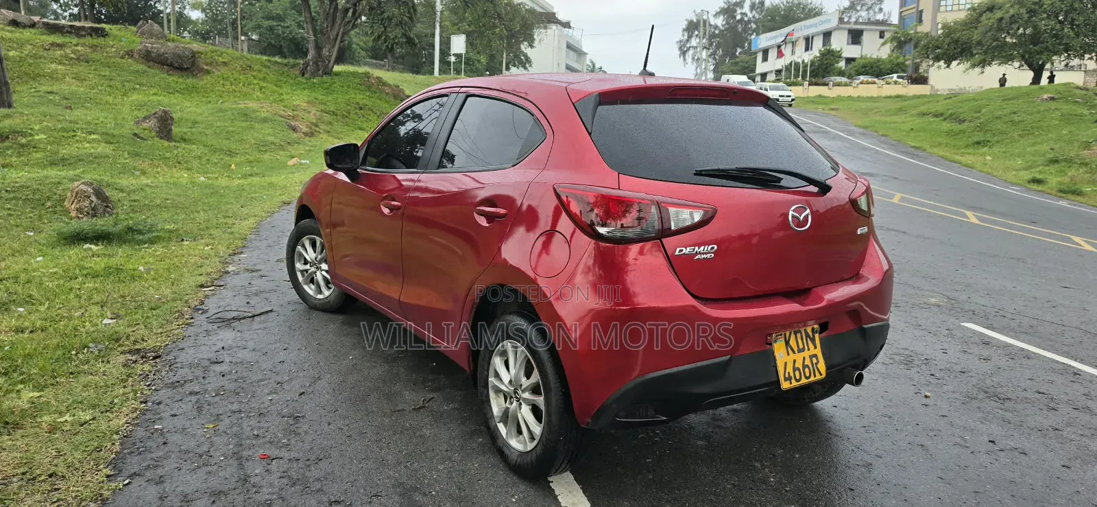 Mazda Demio 2017 Maroon
