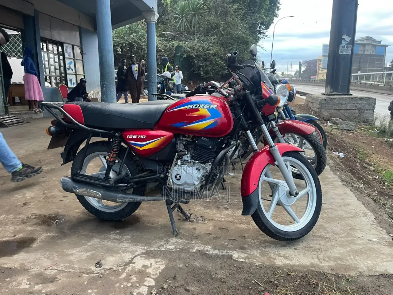 Bajaj Boxer 125 2025 Red