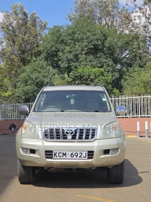 Toyota Land Cruiser Prado 2008 Burgundy