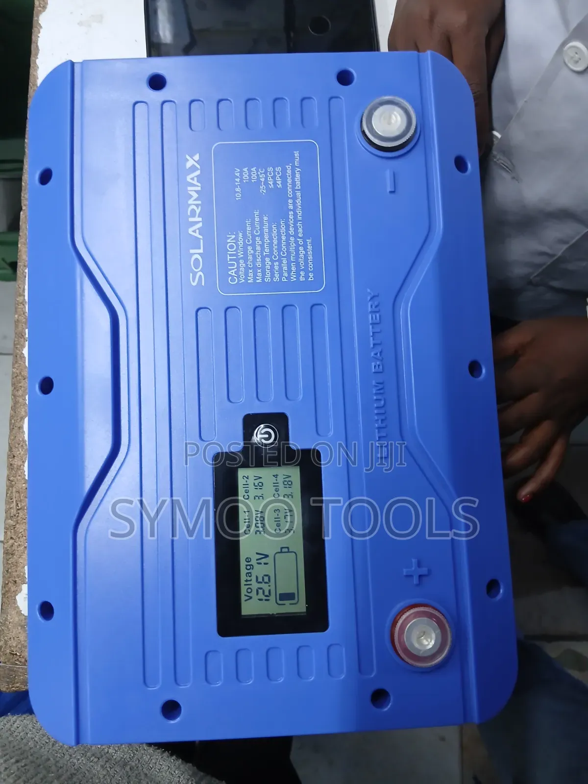 Solarmax 12.8V 100Ah Lithium Battery