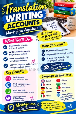 Translation Writing Accounts