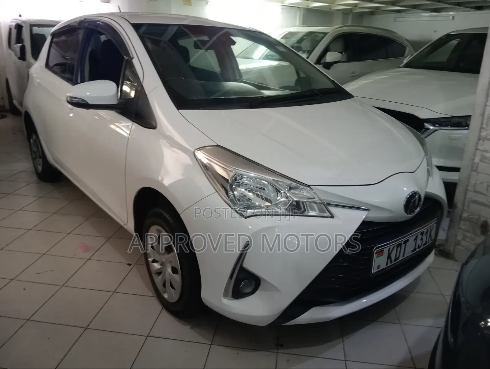 Toyota Vitz 2017 White